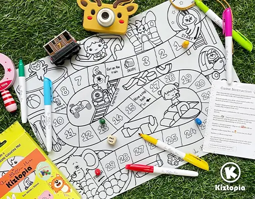 Silicon Colouring Mat